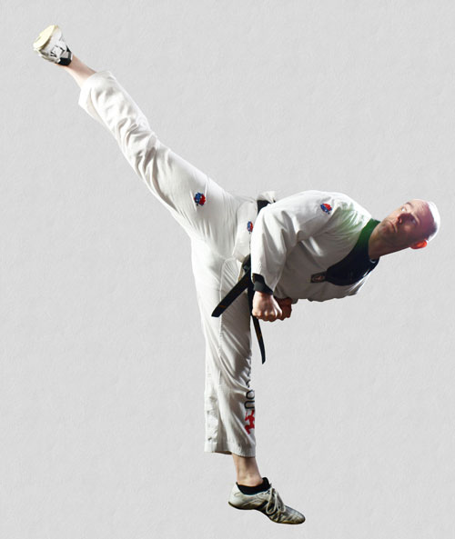 High Side Kick 500x593